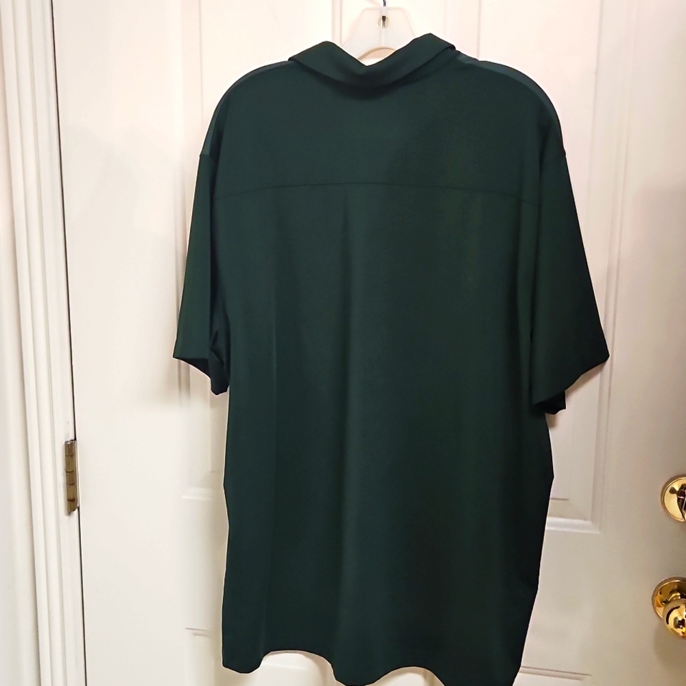 Under Armour Heatgear Men's Green Polo Golf Shirt - Picture 3 of 4